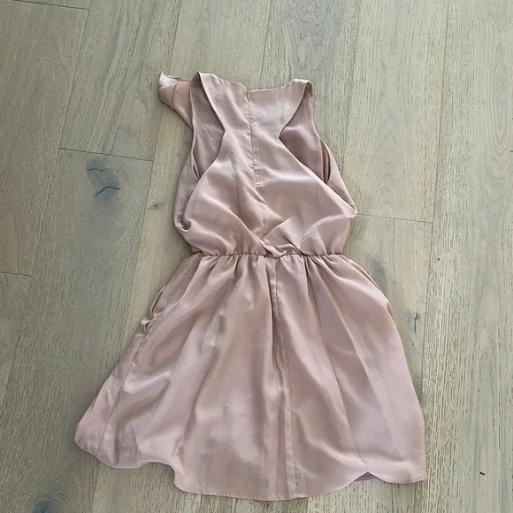 BCBGeneration Pink One Shoulder Cocktail Dress - Picture 3 of 3